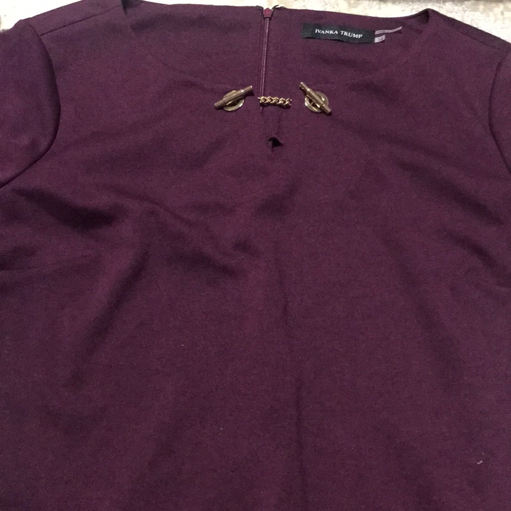 Plum dress